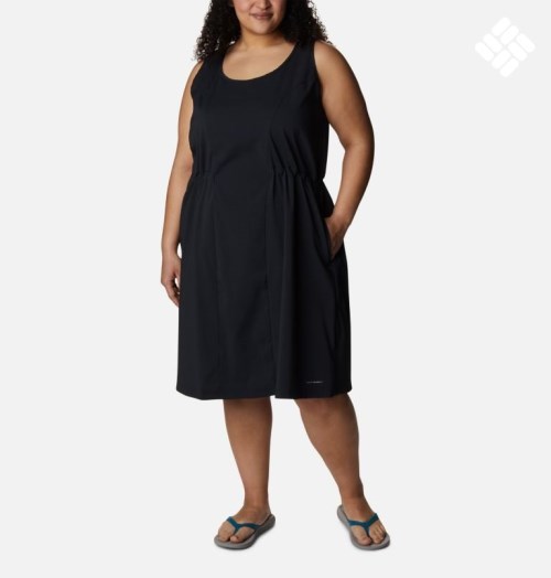 Women's Columbia On The Go Dress Black | Plus Size CA-U53CA